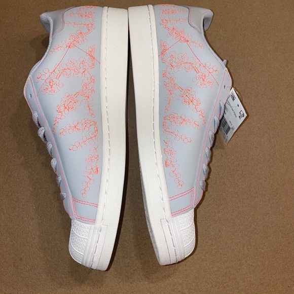 adidas Superstar Pure Grey Tokyo Embroidered Kanji